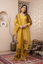 TRENDY COTTON HANDWORK SUIT