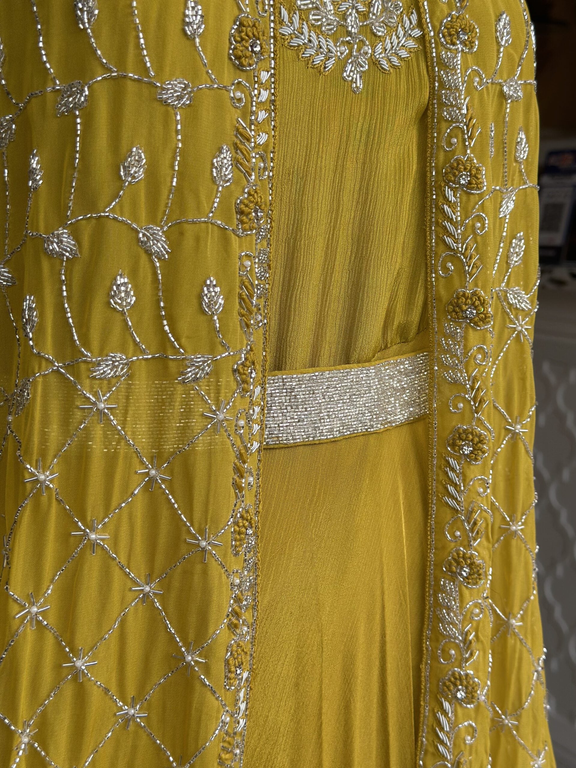 Pure Chinon Gown With Shurg