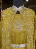 Pure Chinon Gown With Shurg