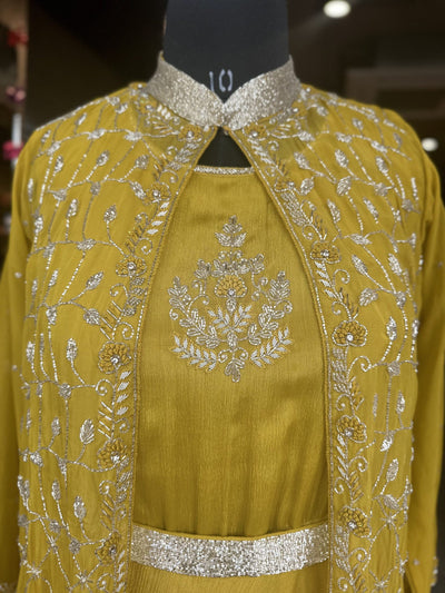 Pure Chinon Gown With Shurg