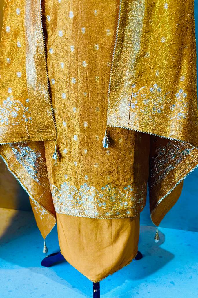 Pure Banarasi Handwork Suit