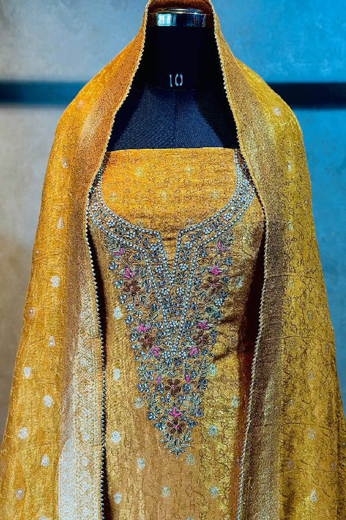 Pure Banarasi Handwork Suit