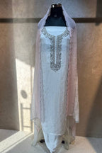 Pure Organza Handwork Suit