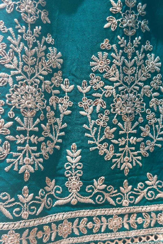 Rayon Heavy Work Anarkali Suit