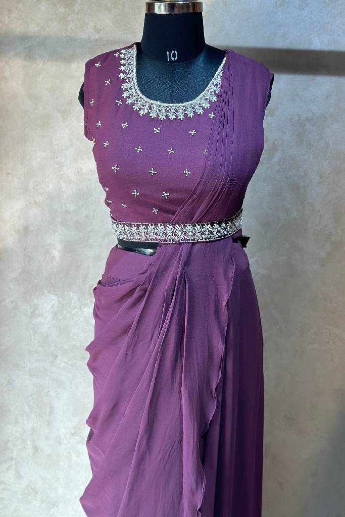 Drap Saree With Shurg