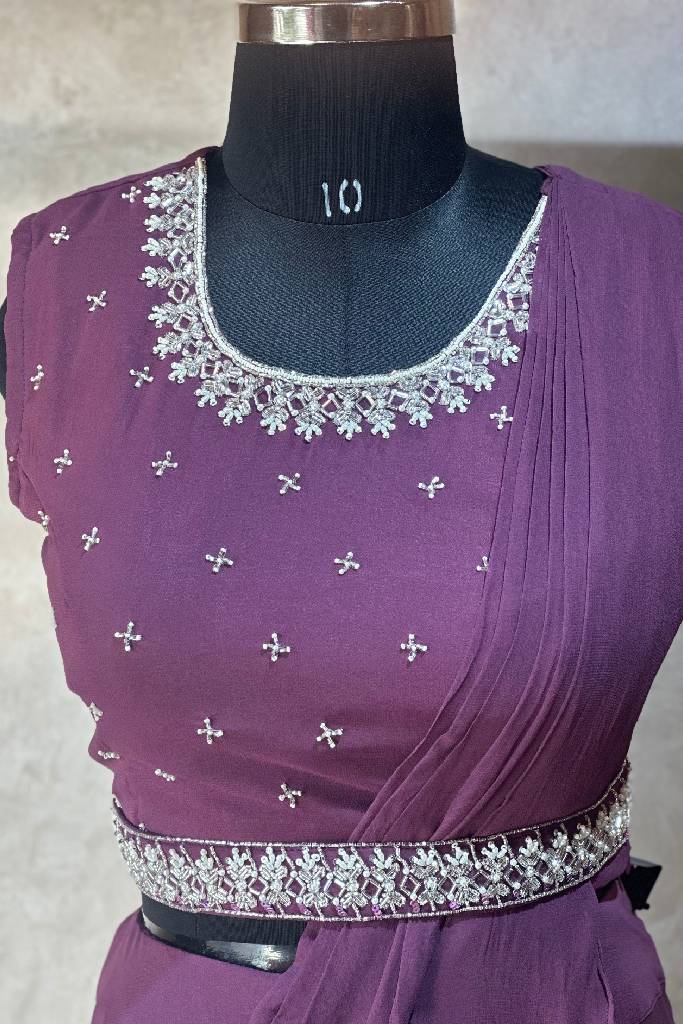 Drap Saree With Shurg