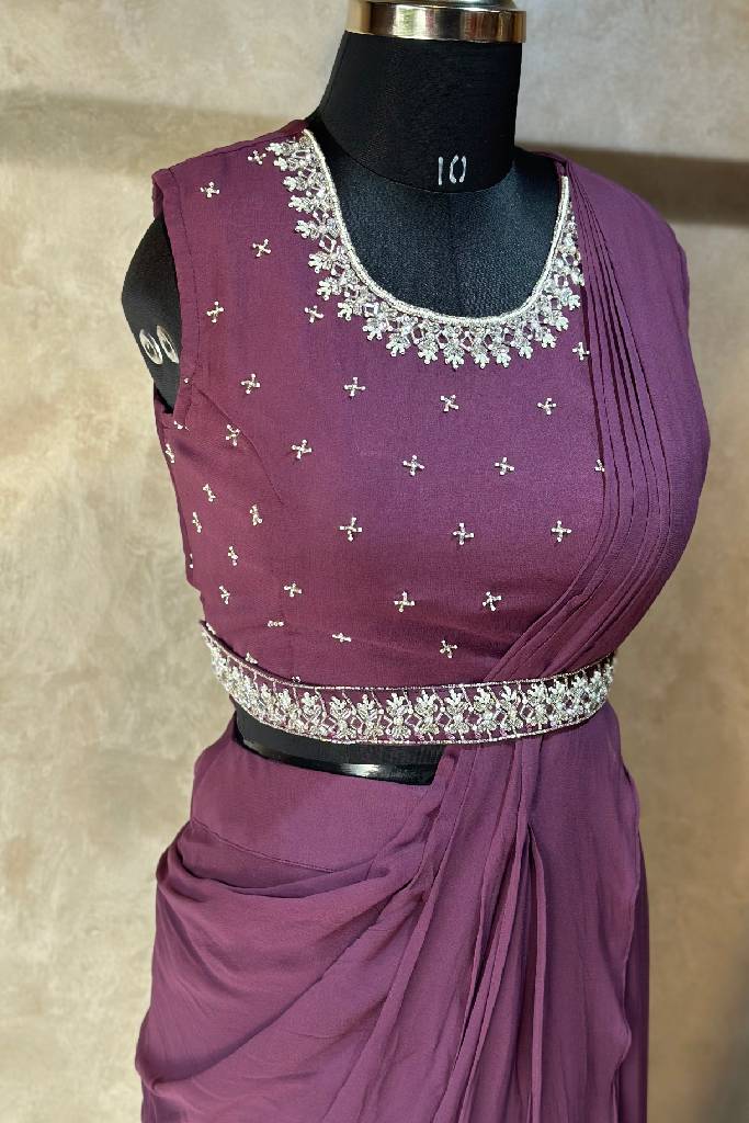 Drap Saree With Shurg