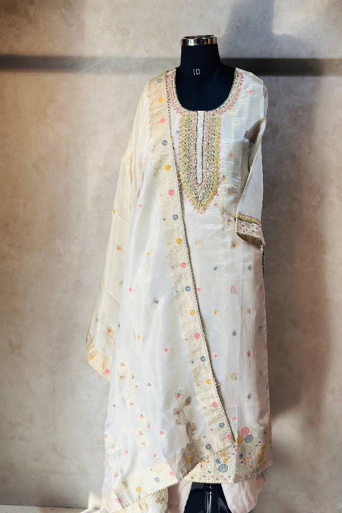 Banarasi Handwork Suit Set