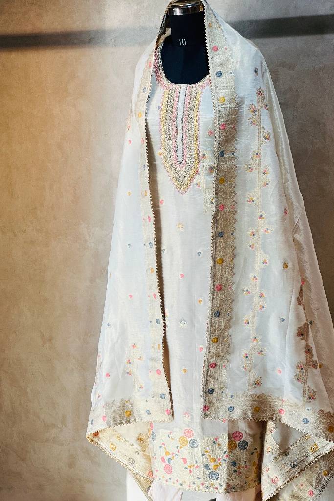 Banarasi Handwork Suit Set