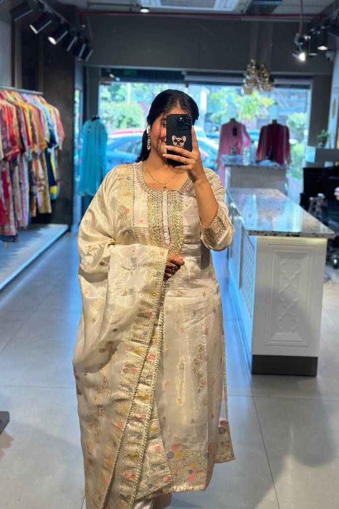 Banarasi Handwork Suit Set