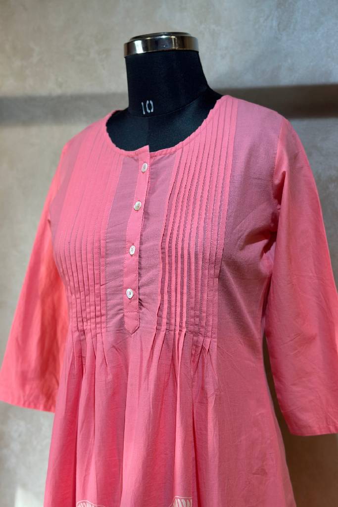 Anarkali Cotton Suit Set