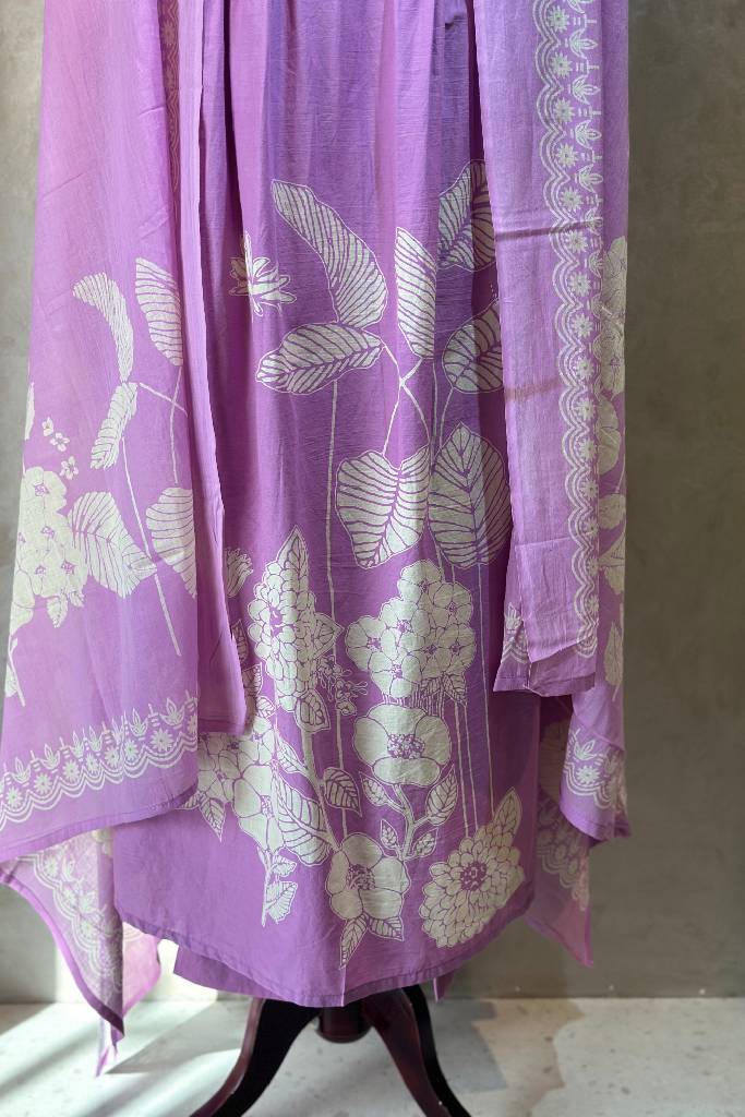 Anarkali Cotton Suit Set