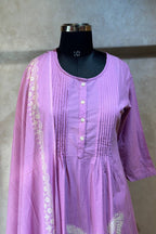 Anarkali Cotton Suit Set