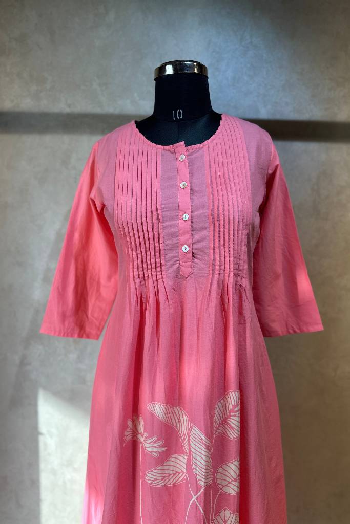 Anarkali Cotton Suit Set