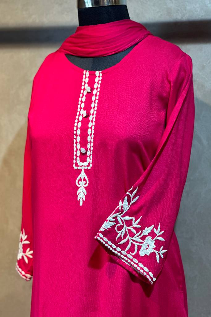 Embroidered Pakistani Suit Set
