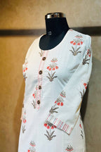 Cotton Straight Suit Set