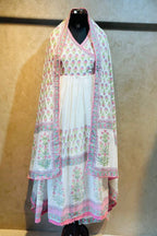 Anarkali In Angrakha Suit