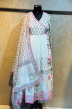 Anarkali In Angrakha Suit