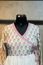 Anarkali In Angrakha Suit