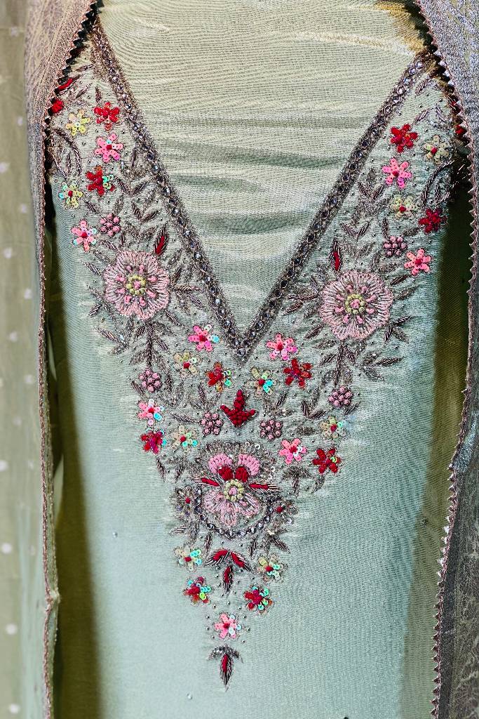 Pure Tissue Handwork Suit