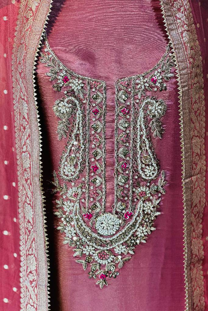 Pure Tissue Handwork Suit