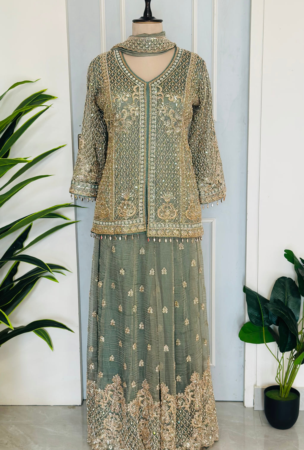 Premium  Gold Elegance Suit  Set