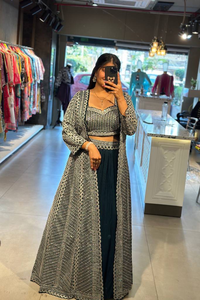 Indo-Fusion Lehnga Set