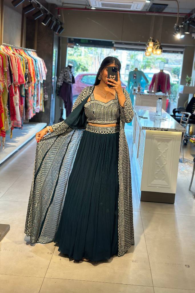 Indo-Fusion Lehnga Set
