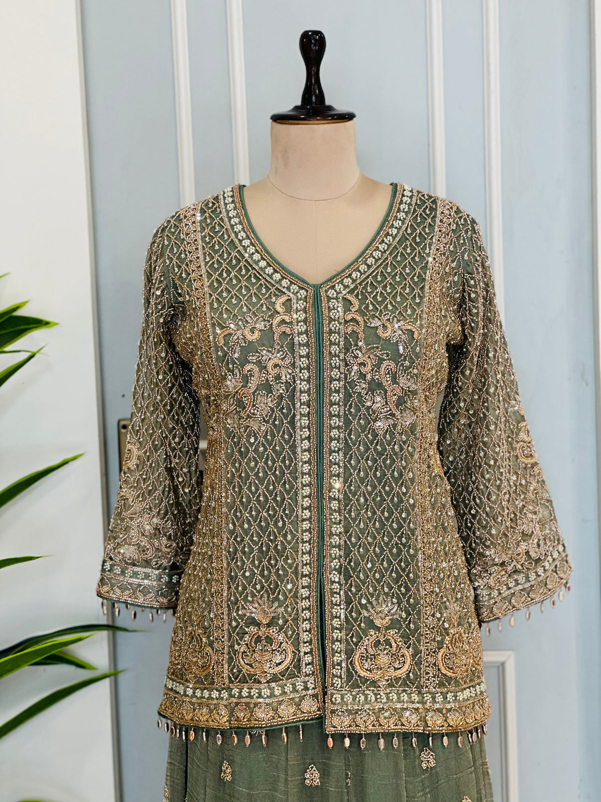 Premium  Gold Elegance Suit  Set