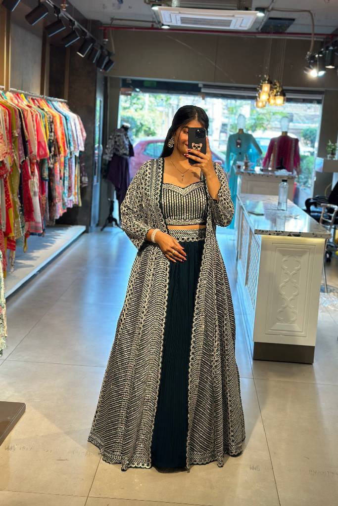 Indo-Fusion Lehnga Set