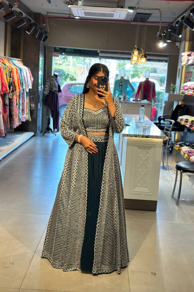 Indo-Fusion Lehnga Set