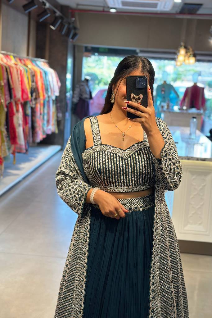 Indo-Fusion Lehnga Set