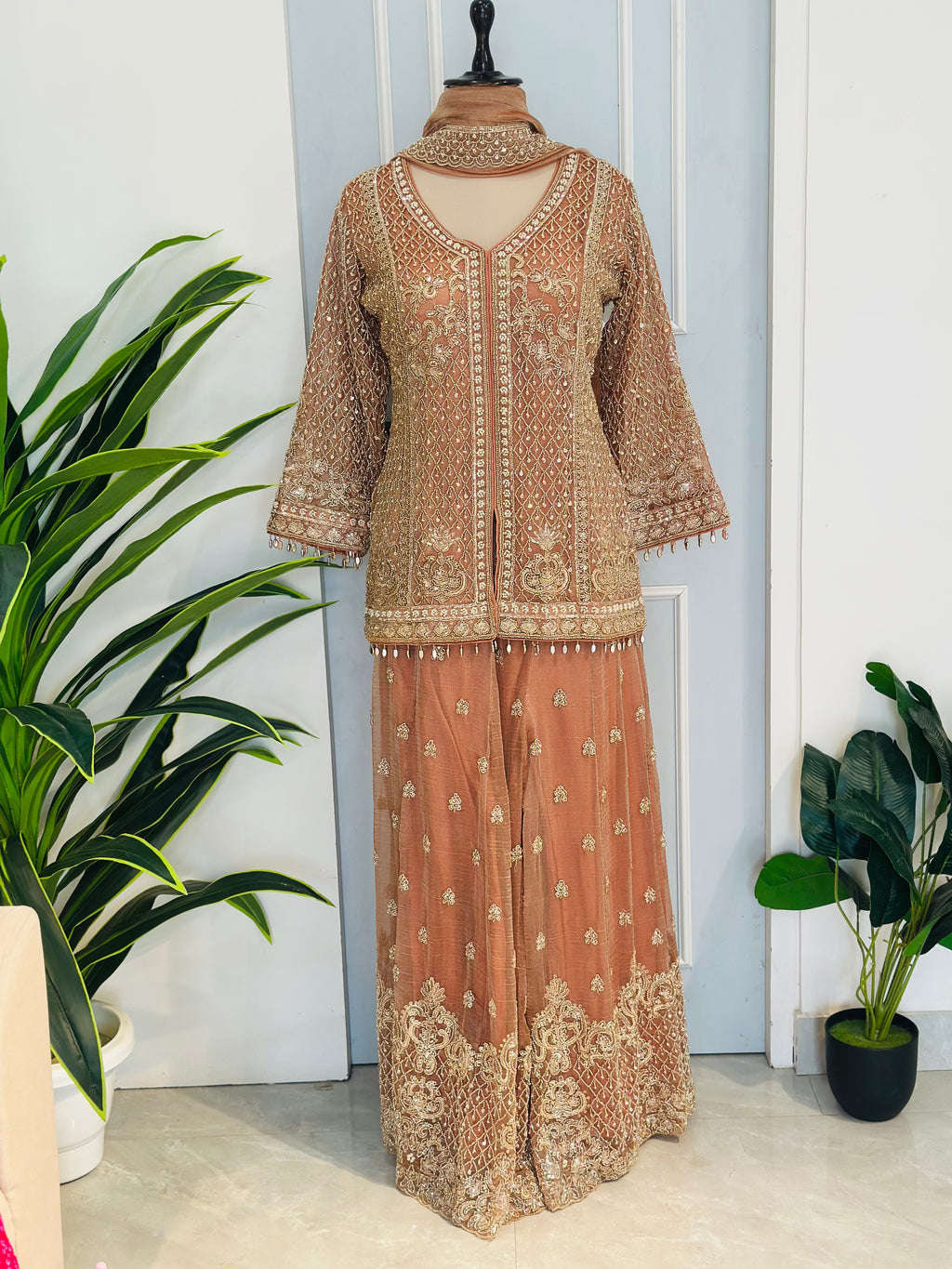 Premium  Gold Elegance Suit  Set