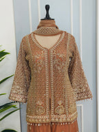Premium  Gold Elegance Suit  Set