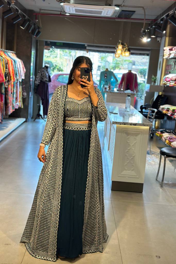 Indo-Fusion Lehnga Set