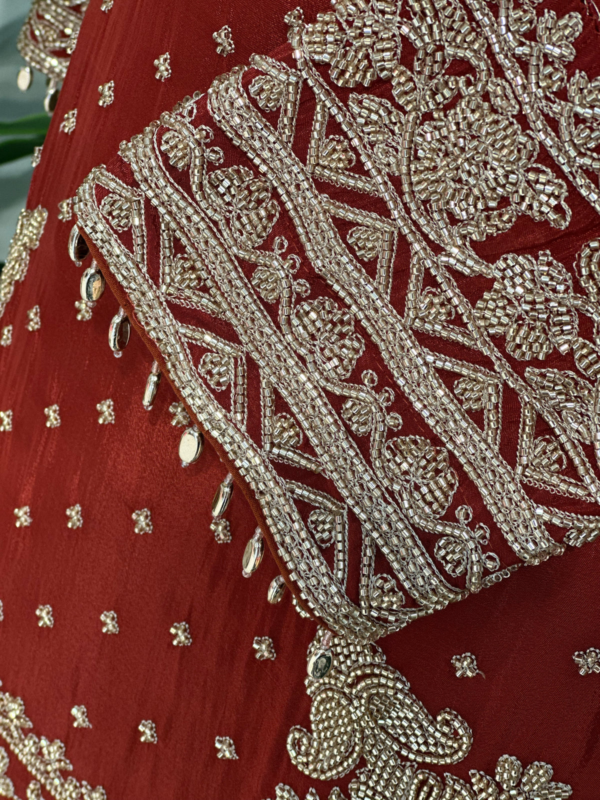 Rust Royale Premium Palazzo Set