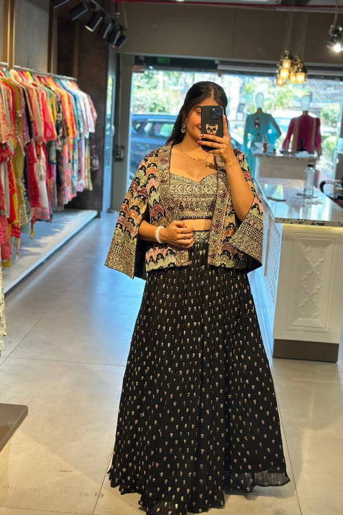 Indo-Fusion Lehnga Set