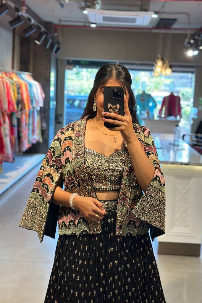 Indo-Fusion Lehnga Set