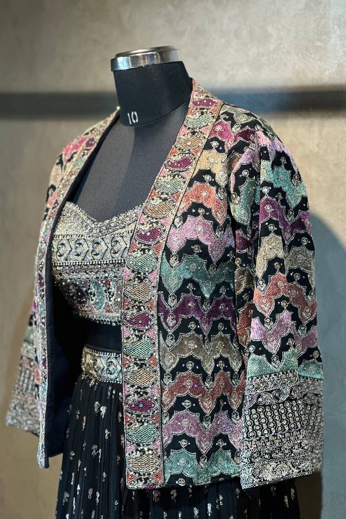 Indo-Fusion Lehnga Set
