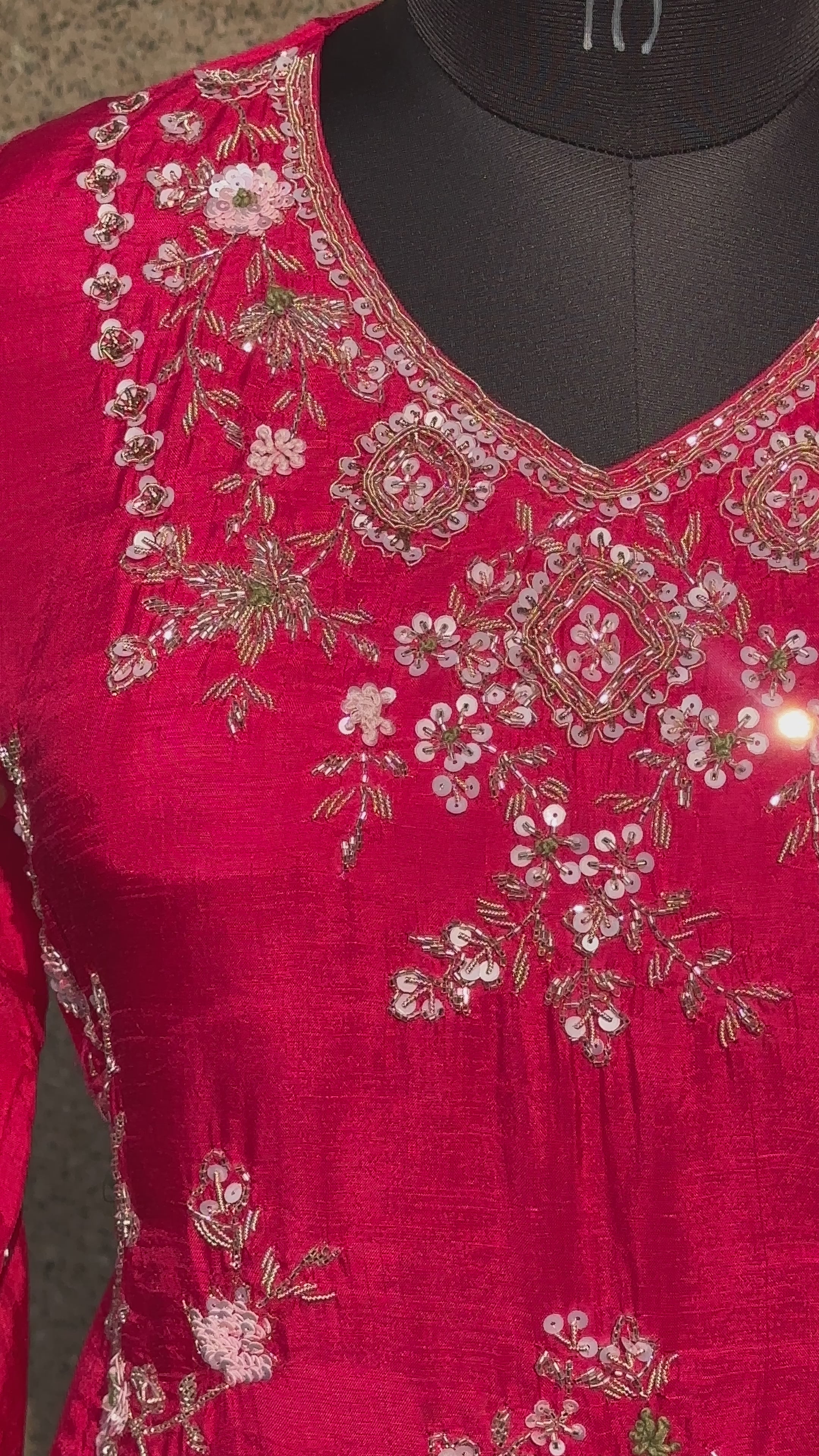 BEAUTIFUL HANDWORK SKIRT SET