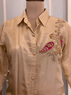 Classic Elegance Co-ord Set With Handwork