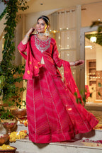 BHANDEJ SPECIAL HANDWORK SKIRT SET