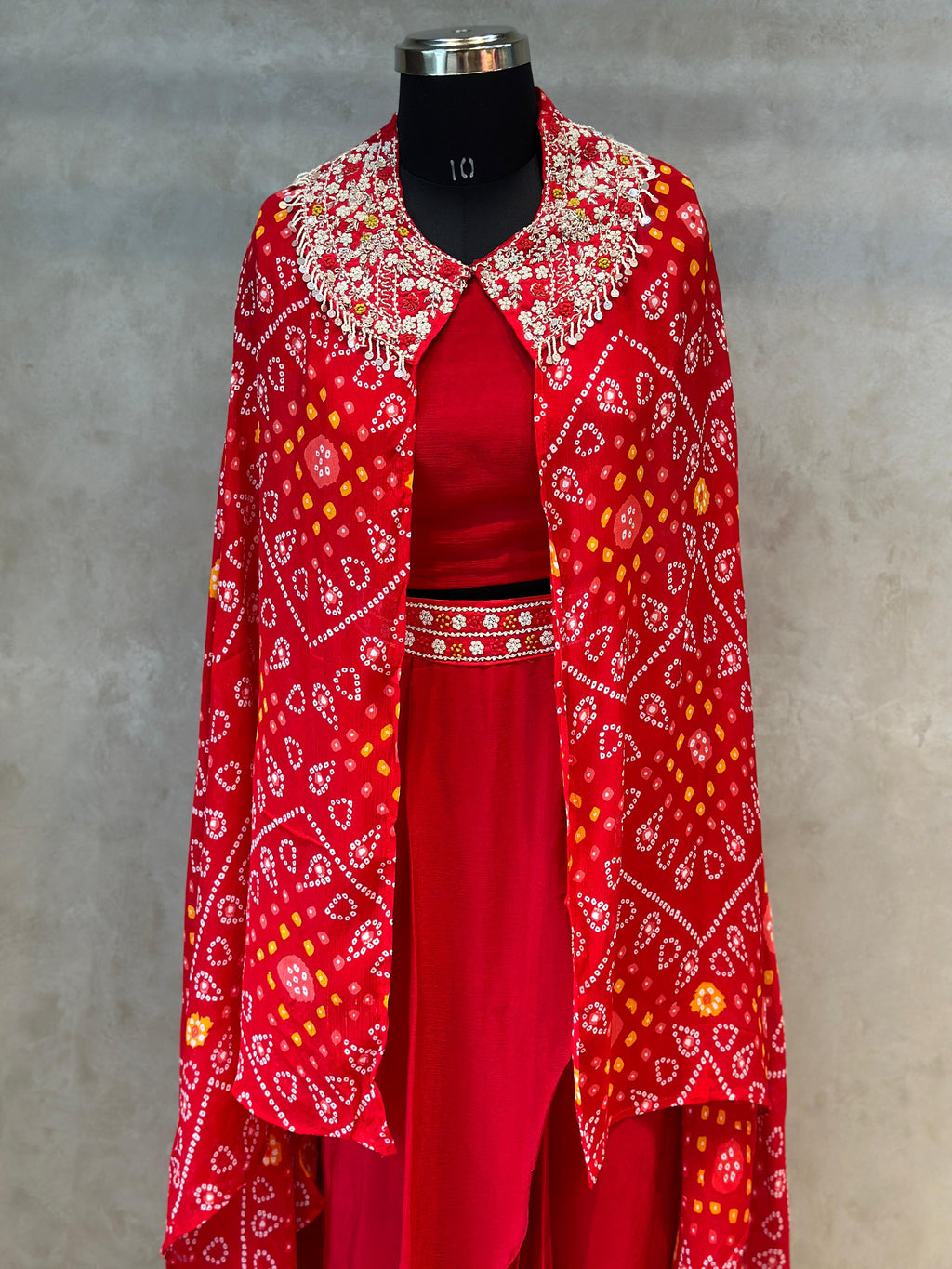 BHANDEJ SKIRT SHURG SET