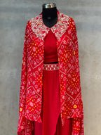 BHANDEJ SKIRT SHURG SET