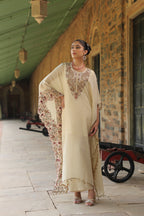 KAFTAN IN HEAVY EMBROIDERY