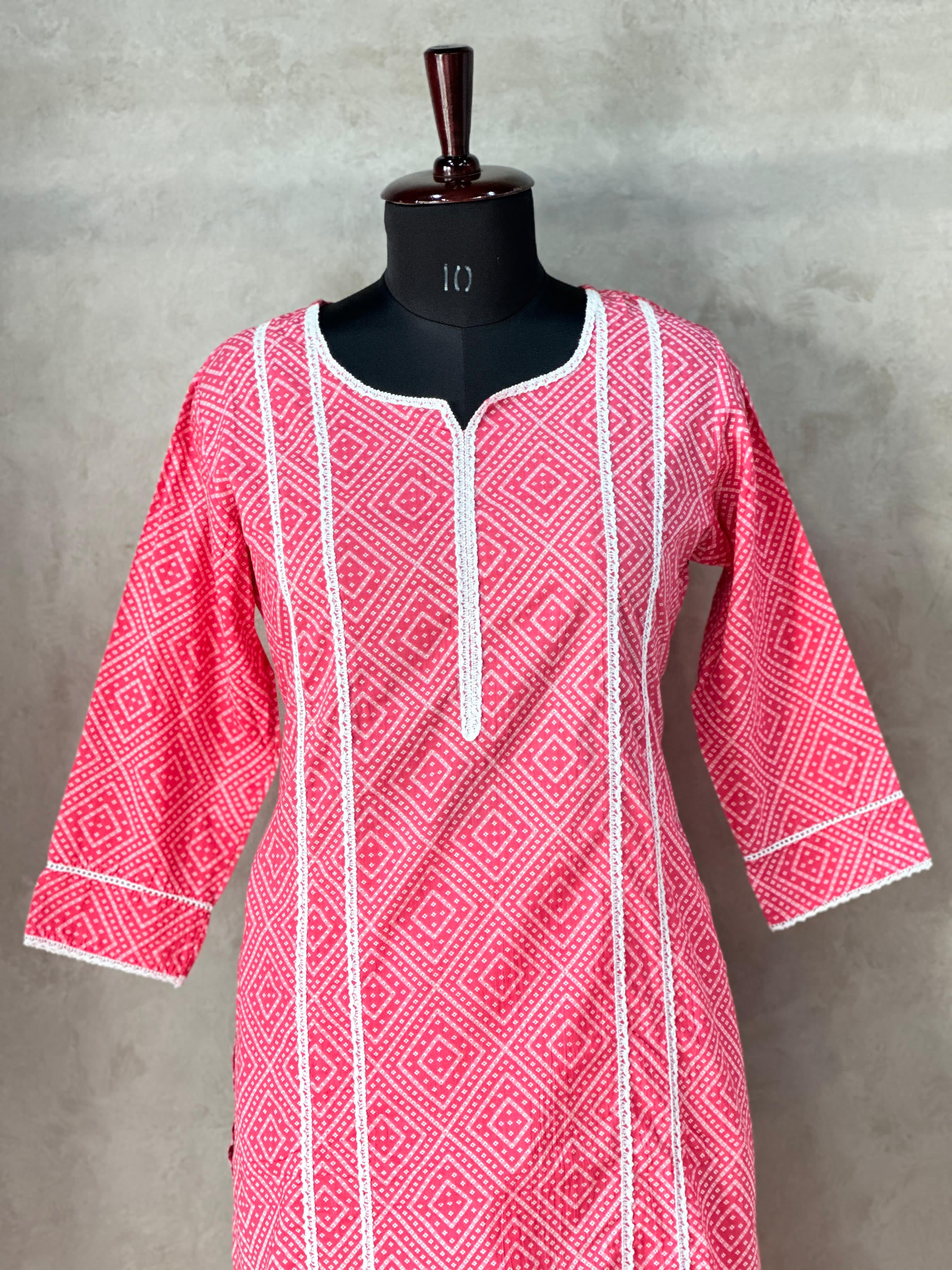 COTTON THREE PIECE SUIT SET