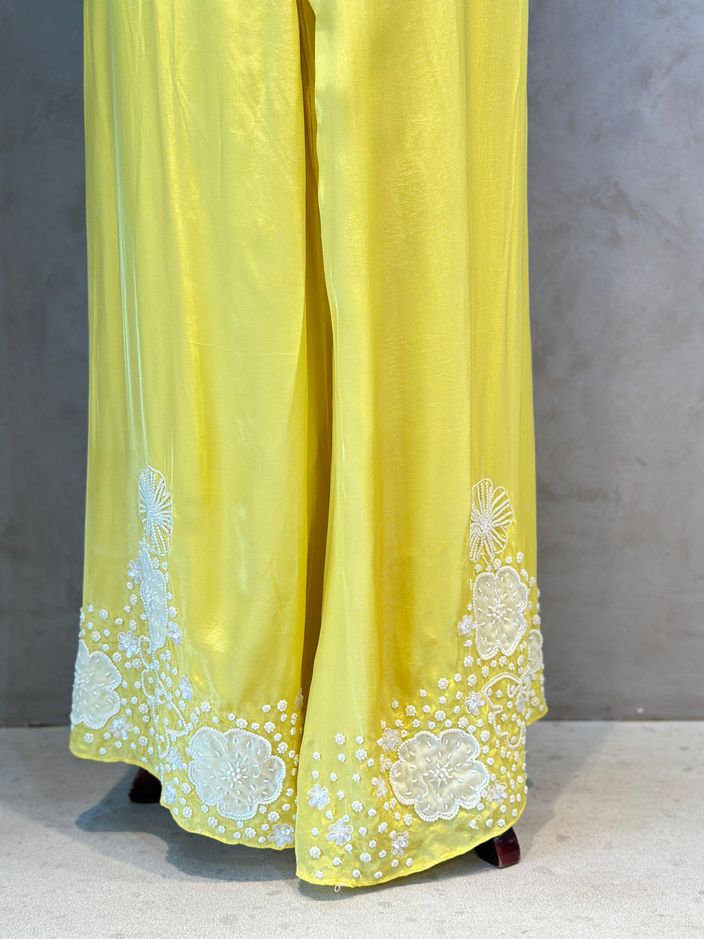 TRENDY HANDWORK PLAZO SET