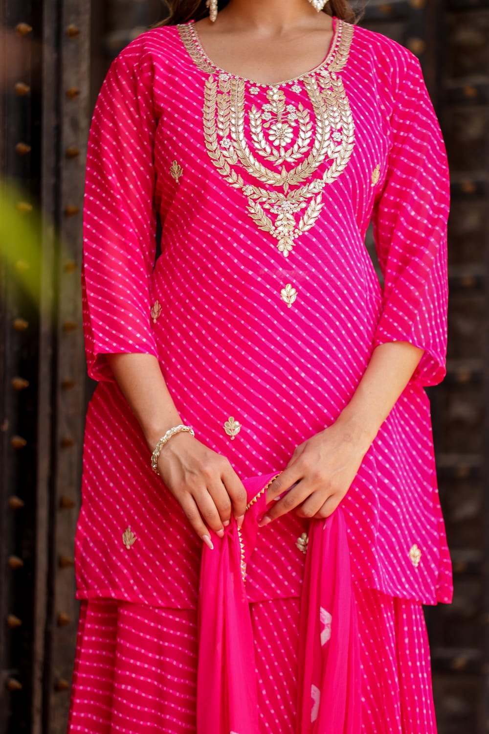 MOTHDA SPECIAL HANDWORK PLAZO SET