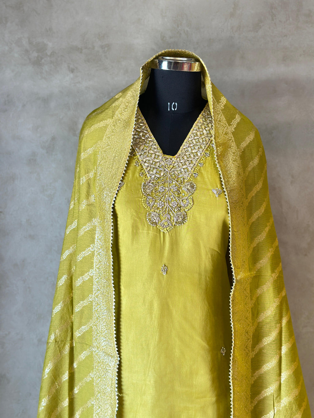 HANDWORK PLAZO SET