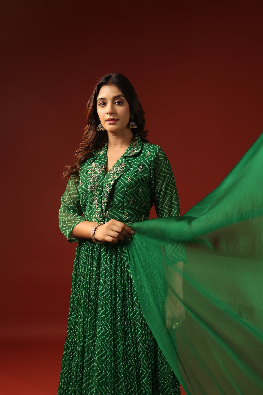 LAHRIYA SPECIAL HANDWORK GOWN